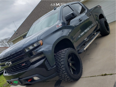 1 2020 Silverado 1500 Chevrolet 2 Inch Level Suspension Lift 4in Arkon Off Road Lincoln Black