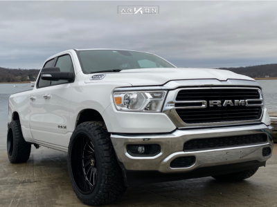 1 2020 1500 Ram Motofab Leveling Kit Arkon Off Road Caesar Black