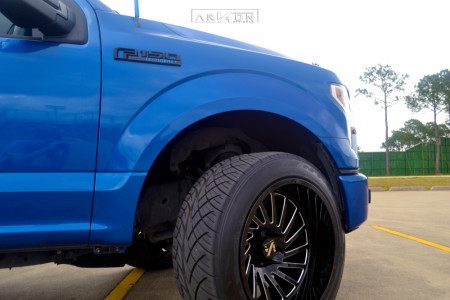 1 2017 F 150 Ford Tuff Country Suspension Lift 3in Arkon Off Road Caesar Machined Black