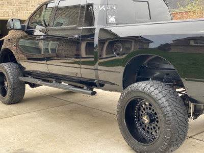 1 2014 2500 Ram Zone Suspension Lift 65in Arkon Off Road Crown Series Triumph Matte Black