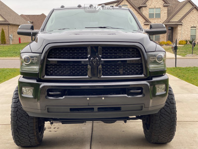 1 2014 2500 Ram Zone Suspension Lift 65in Arkon Off Road Crown Series Triumph Matte Black