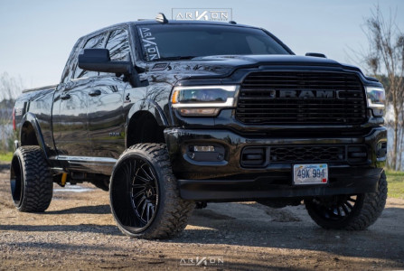 2019 Ram 2500 - 24x14 -81mm - ARKON OFF-ROAD Caesar - Suspension Lift 3.5" - 33" x 12.5"