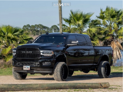 1 2019 2500 Ram Street Dirt Track Suspension Lift 35in Arkon Off Road Caesar Machined Accents