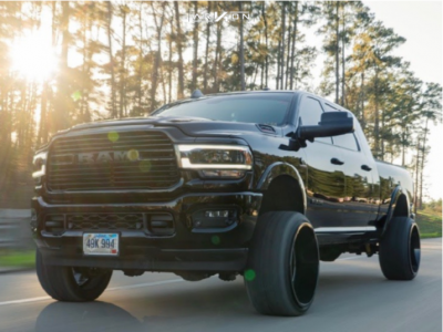 1 2019 2500 Ram Street Dirt Track Suspension Lift 35in Arkon Off Road Caesar Machined Accents