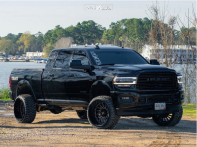 1 2019 2500 Ram Street Dirt Track Suspension Lift 35in Arkon Off Road Caesar Machined Accents