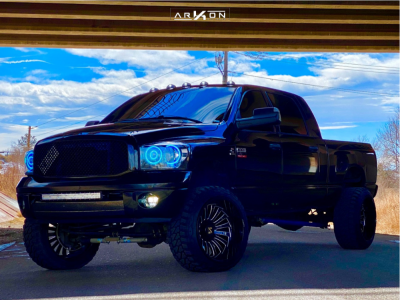 1 2008 Ram 3500 Dodge Readylift Suspension Lift 45in Arkon Off Road Alexander Machined Accents