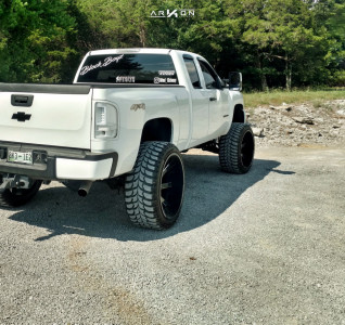 1 2013 Silverado 2500 Hd Chevrolet Rough Country Suspension Lift 8in Arkon Off Road Lincoln Black