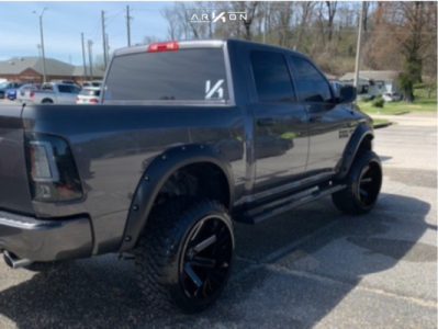 1 2018 1500 Ram Rough Country Suspension Lift 6in Arkon Off Road Lincoln Black