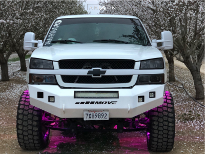 1 2003 Silverado 1500 Chevrolet Stock Air Suspension Arkon Off Road Caesar Chrome