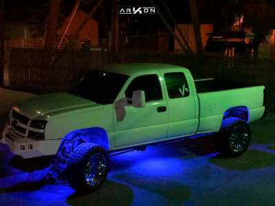 1 2003 Silverado 1500 Chevrolet Stock Air Suspension Arkon Off Road Caesar Chrome