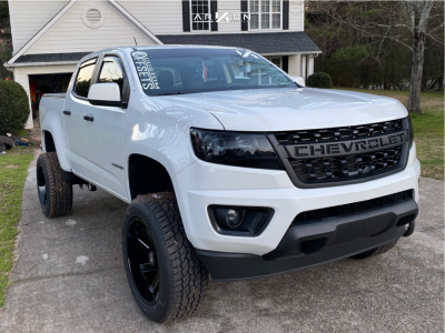 2019 Chevrolet Colorado - 20x10 -25mm - ARKON OFF-ROAD Lincoln - Suspension Lift 3" - 275/55R20
