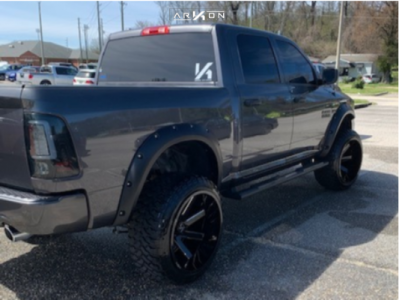 1 2018 1500 Ram Rough Country Suspension Lift 6in Arkon Off Road Lincoln Black