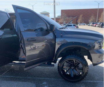 1 2018 1500 Ram Rough Country Suspension Lift 6in Arkon Off Road Lincoln Black
