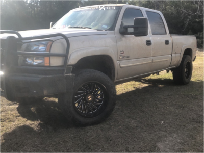2004 Chevrolet Silverado 2500 HD - 20x10 -25mm - ARKON OFF-ROAD Caesar - Suspension Lift 4" - 35" x 12.5"