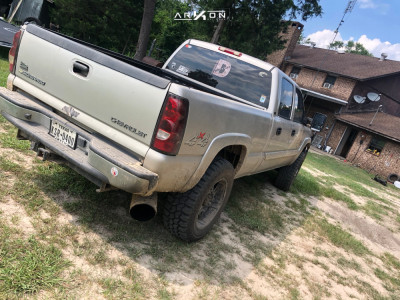 1 2004 Silverado 2500 Hd Chevrolet 2 Inch Level Suspension Lift 4in Arkon Off Road Caesar Black