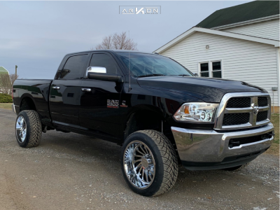 1 2018 2500 Ram Rough Country Suspension Lift 25in Arkon Off Road Caesar Chrome