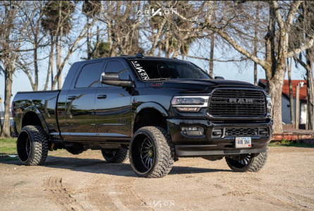 2019 Ram 2500 - 24x14 -81mm - ARKON OFF-ROAD Caesar - Suspension Lift 3.5" - 33" x 12.5"