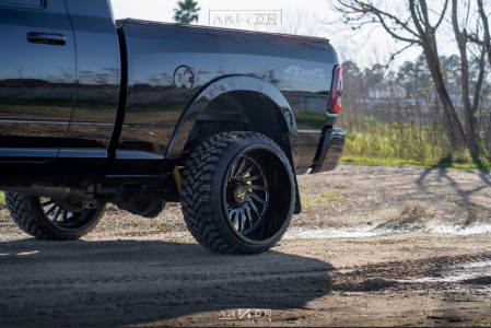 1 2019 2500 Ram Street Dirt Track Suspension Lift 35in Arkon Off Road Caesar Machined Accents
