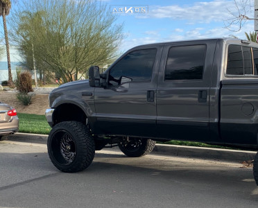 1 2002 F 250 Super Duty Ford Pro Comp Suspension Lift 65in Arkon Off Road Crown Series Victory Black