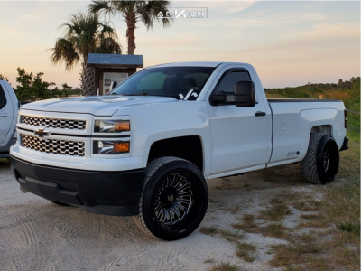 1 2015 Silverado 1500 Chevrolet Other Suspension Lift 3in Arkon Off Road Alexander Black