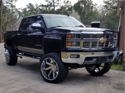 1 2014 Silverado 1500 Chevrolet Readylift Suspension Lift 9in Arkon Off Road Lincoln Chrome