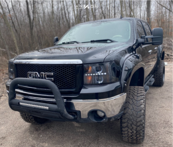 2010 GMC Sierra 1500 - 20x12 -51mm - ARKON OFF-ROAD Alexander - Suspension Lift 6.5" - 35" x 12.5"