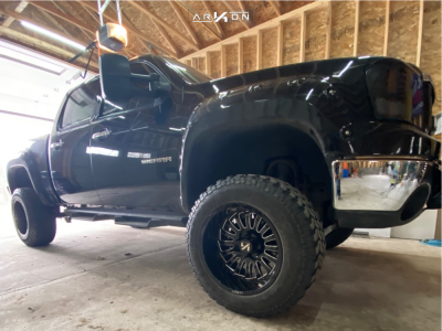 1 2010 Sierra 1500 Gmc Custom Suspension Lift 65in Arkon Off Road Alexander Black