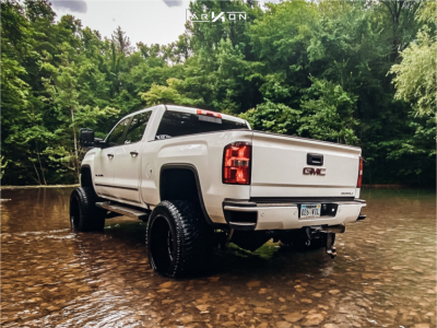 1 2016 Sierra 2500 Hd Gmc Full Throttle Suspension Lift 95in Arkon Off Road Caesar Black