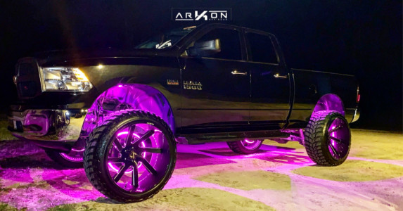 1 2017 1500 Ram Rough Country Suspension Lift 6in Arkon Off Road Lincoln Black