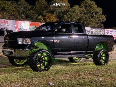 1 2017 1500 Ram Rough Country Suspension Lift 6in Arkon Off Road Lincoln Black