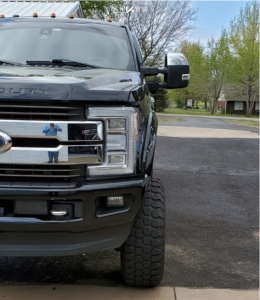 1 2017 F 250 Super Duty Ford Rough Country Suspension Lift 6in Arkon Off Road Caesar Chrome