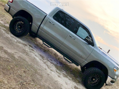 1 2019 1500 Ram Bds Suspension Lift 6in Arkon Off Road Caesar Black