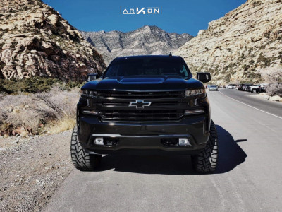 1 2019 Silverado 1500 Chevrolet Bds Suspension Lift 6in Arkon Off Road Lincoln Black