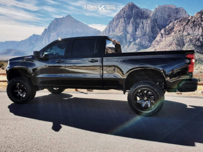 1 2019 Silverado 1500 Chevrolet Bds Suspension Lift 6in Arkon Off Road Lincoln Black