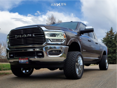 2019 Ram 2500 - 22x12 -51mm - ARKON OFF-ROAD Lincoln - Leveling Kit - 33" x 12.5"
