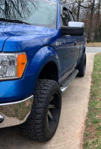 1 2011 F 150 Ford Rough Country Suspension Lift 3in Arkon Off Road Lincoln Machined Black