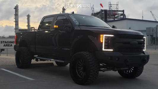 1 2019 F 250 Super Duty Ford Bds Suspension Lift 4in Arkon Off Road Alexander Black