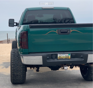 1 2011 Silverado 1500 Chevrolet Mcgaughys Suspension Lift 9in Arkon Off Road Caesar Black
