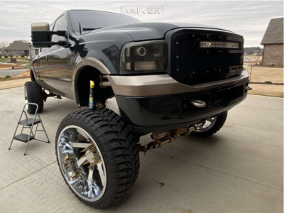 1 2005 F 250 Super Duty Ford Foa Suspension Lift 12in Arkon Off Road Lincoln Chrome