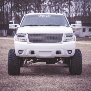 1 2007 Suburban 1500 Chevrolet Rough Country Suspension Lift 7in Body 3in Arkon Off Road Lincoln Chrome
