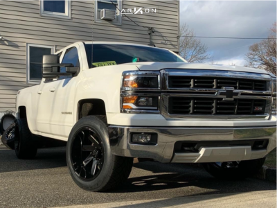 1 2015 Silverado 1500 Chevrolet Rough Country Leveling Kit Arkon Off Road Lincoln Black