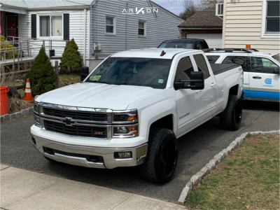 1 2015 Silverado 1500 Chevrolet Rough Country Leveling Kit Arkon Off Road Lincoln Black