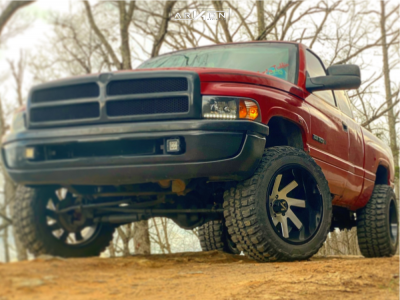 1999 Dodge Ram 1500 - 20x12 -51mm - ARKON OFF-ROAD Lincoln - Leveling Kit - 33" x 12.5"