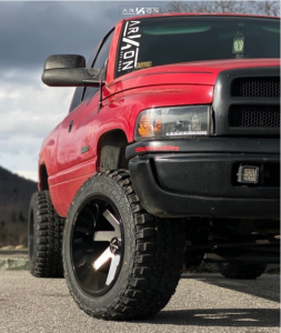 1 1999 Ram 1500 Dodge Rough Country Suspension Lift 25in Arkon Off Road Lincoln Black