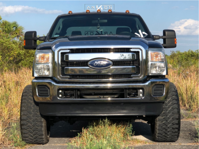 1 2013 F 250 Super Duty Ford Fabtech Suspension Lift 6in Arkon Off Road Lincoln Black