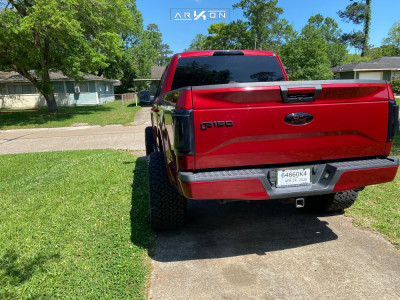 1 2015 F 150 Ford Rough Country Suspension Lift 6in Arkon Off Road Lincoln Machined Black