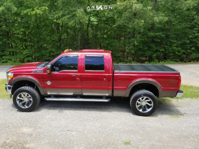 1 2016 F 350 Super Duty Ford Readylift Leveling Kit Arkon Off Road Lincoln Chrome