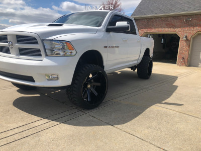 2011 Ram 1500 - 24x14 -81mm - ARKON OFF-ROAD Lincoln - Suspension Lift 6" - 33" x 14.5"