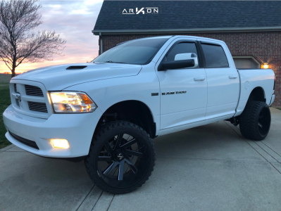1 2011 1500 Ram Zone Suspension Lift 6in Arkon Off Road Lincoln Black