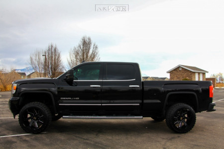 1 2015 Sierra 2500 Hd Gmc Readylift Leveling Kit Arkon Off Road Lincoln Machined Black
